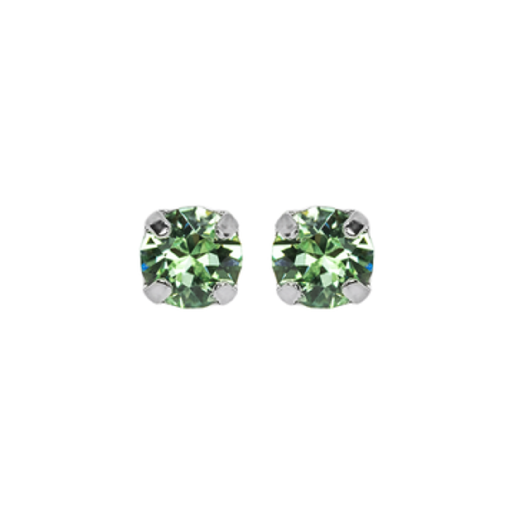 Mariana Petite Everyday Stud Earrings in Rhodium