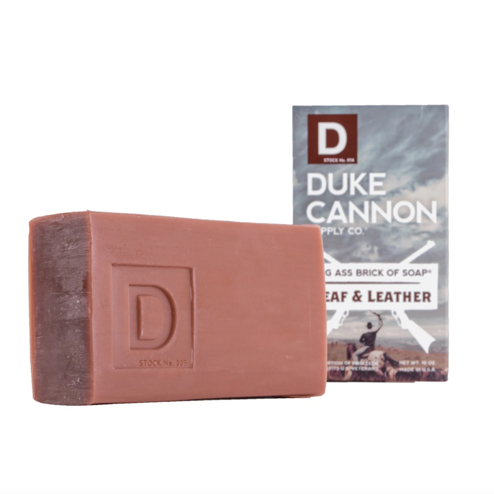 Big Ass Brick of Soap- Leaf & Leather