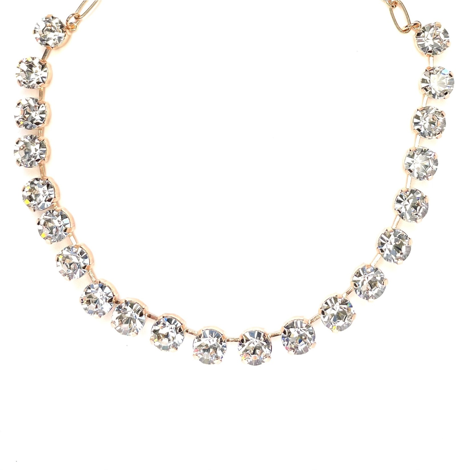 Mariana Lovable Round Necklace - "On A Clear Day" - Rose Gold