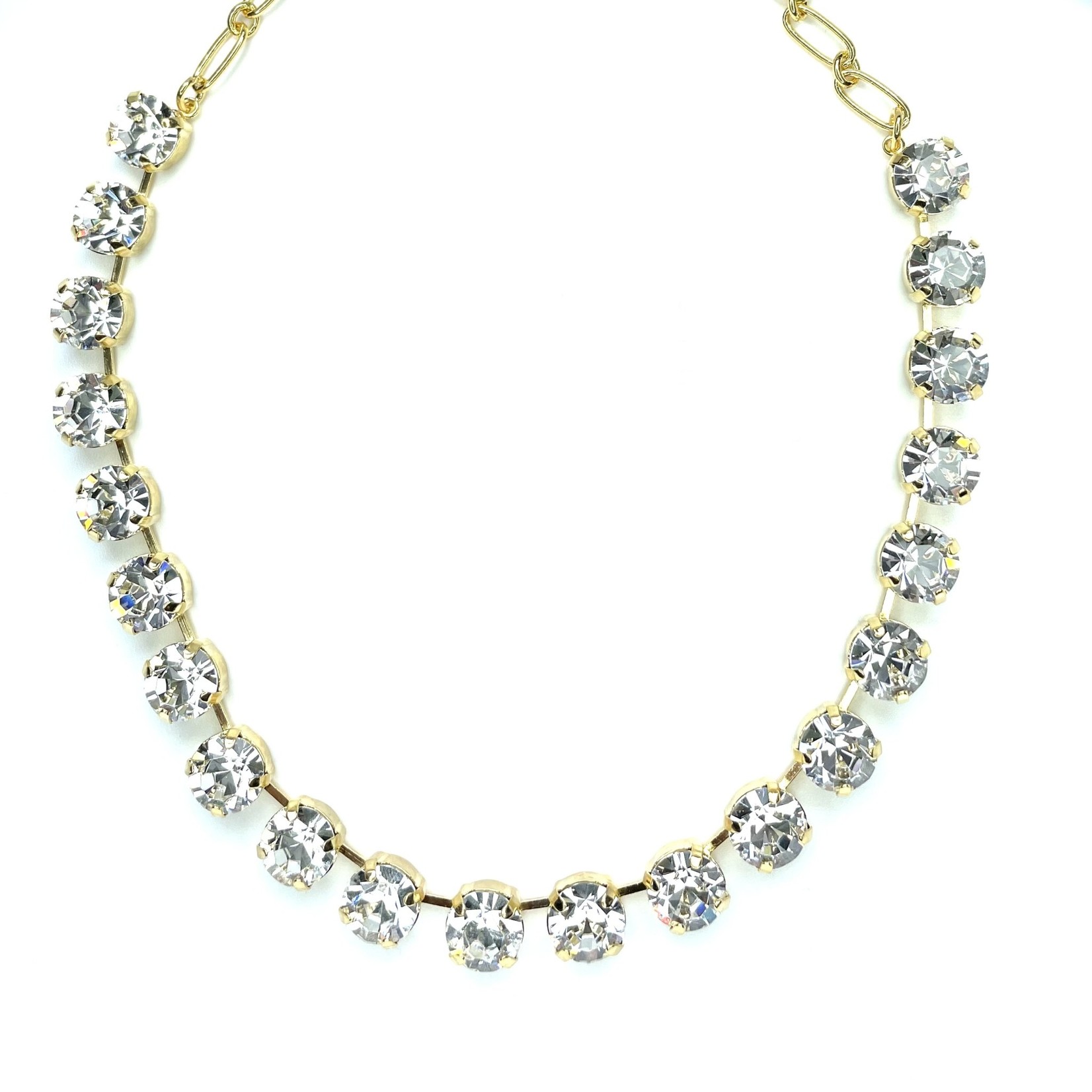 Mariana Lovable Round Necklace - "On A Clear Day" - Yellow Gold
