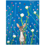 Fawn & Ladybugs Canvas Wall Art