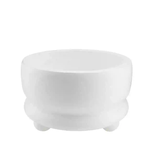 White Footed Bowl, Large