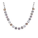 Mariana Lovable Rosette Necklace in "Ice Queen" Rhodium