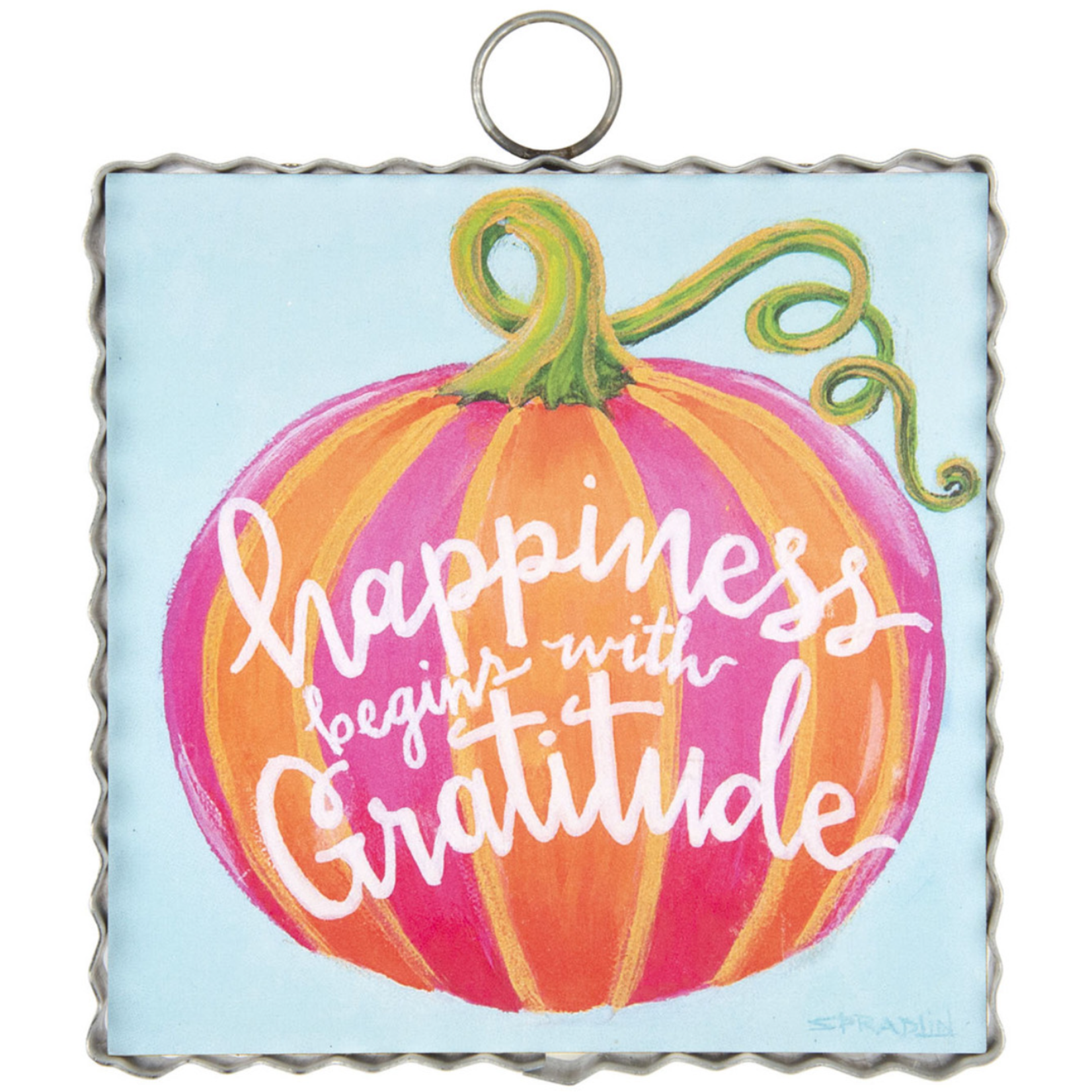 Mini Gallery Happiness & Gratitude Pumpkin