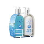 Inis Inis Hand Wash and Hand Lotion Caddy, 300 ml/10 oz