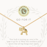 Sea La Vie Go For It Elephant Necklace