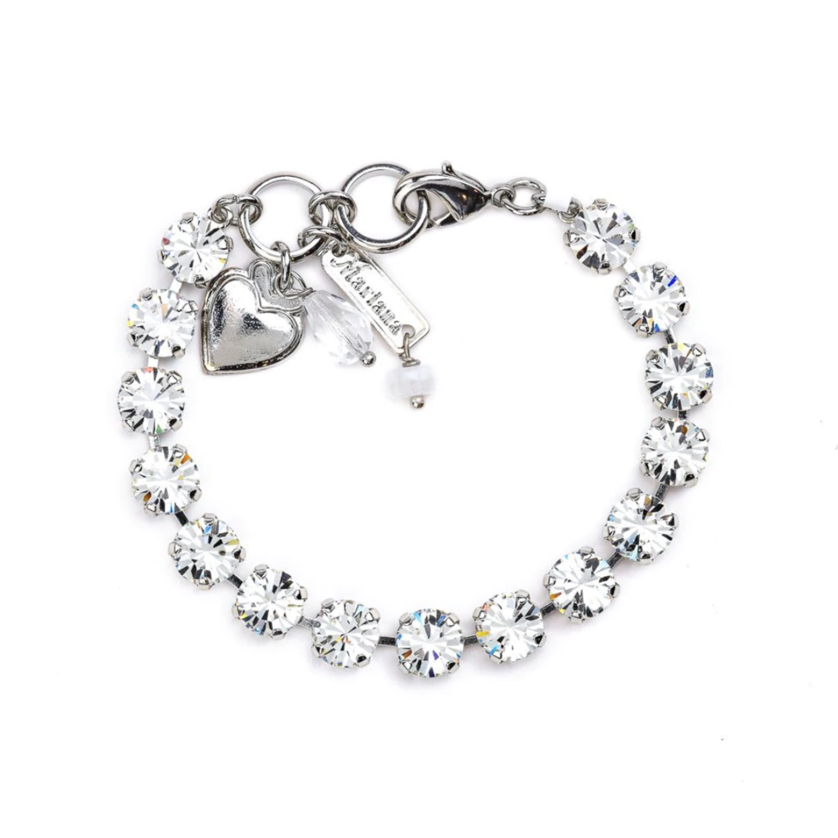 Mariana Medium Everyday Bracelet "On A Clear Day" Rhodium