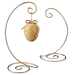 Gold Spiral Wire Stand