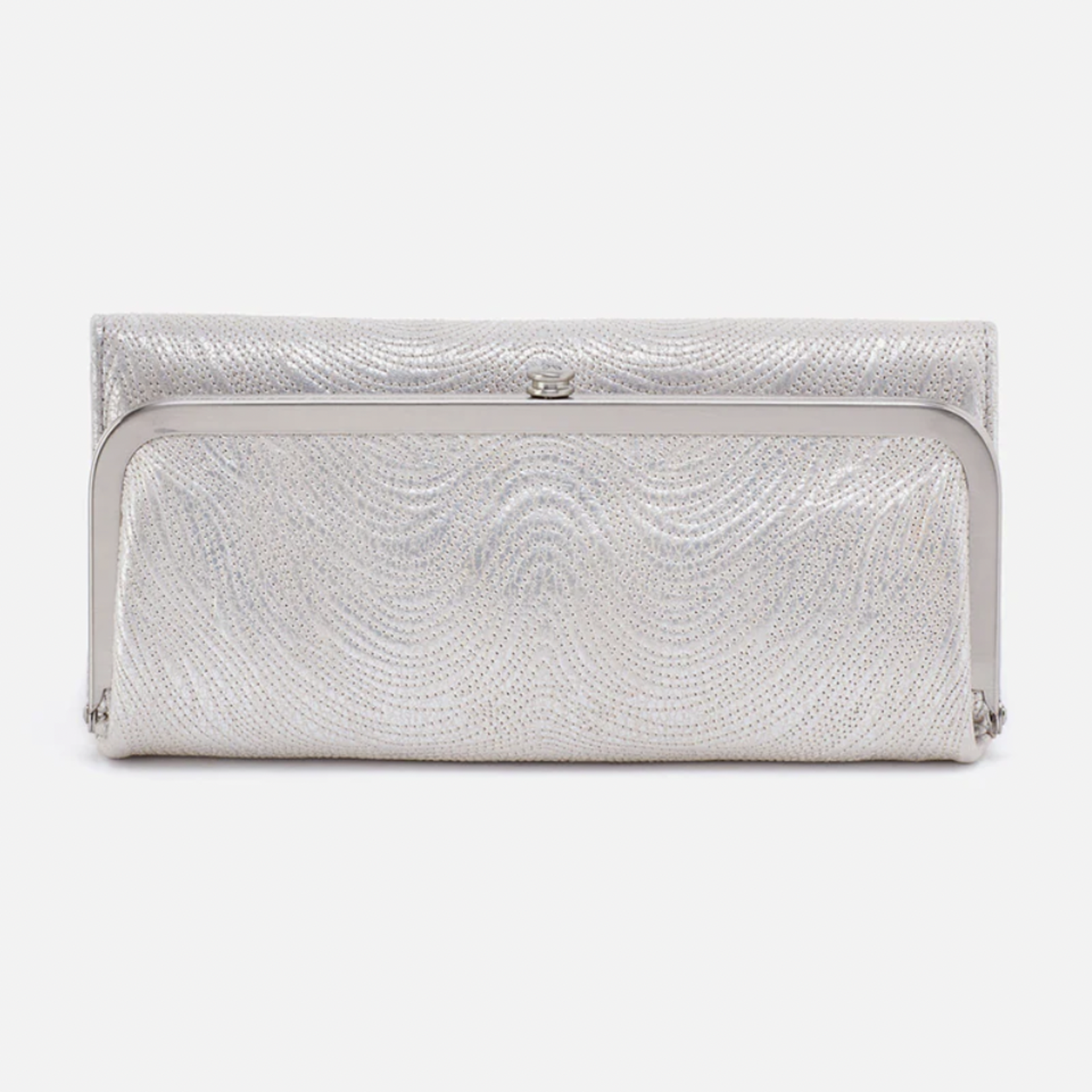 HOBO HOBO - Rachel Silver Zebra Embroidered Metallic Leather