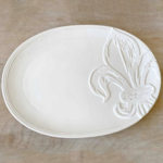 Tuscan Fleur Embossed Platter