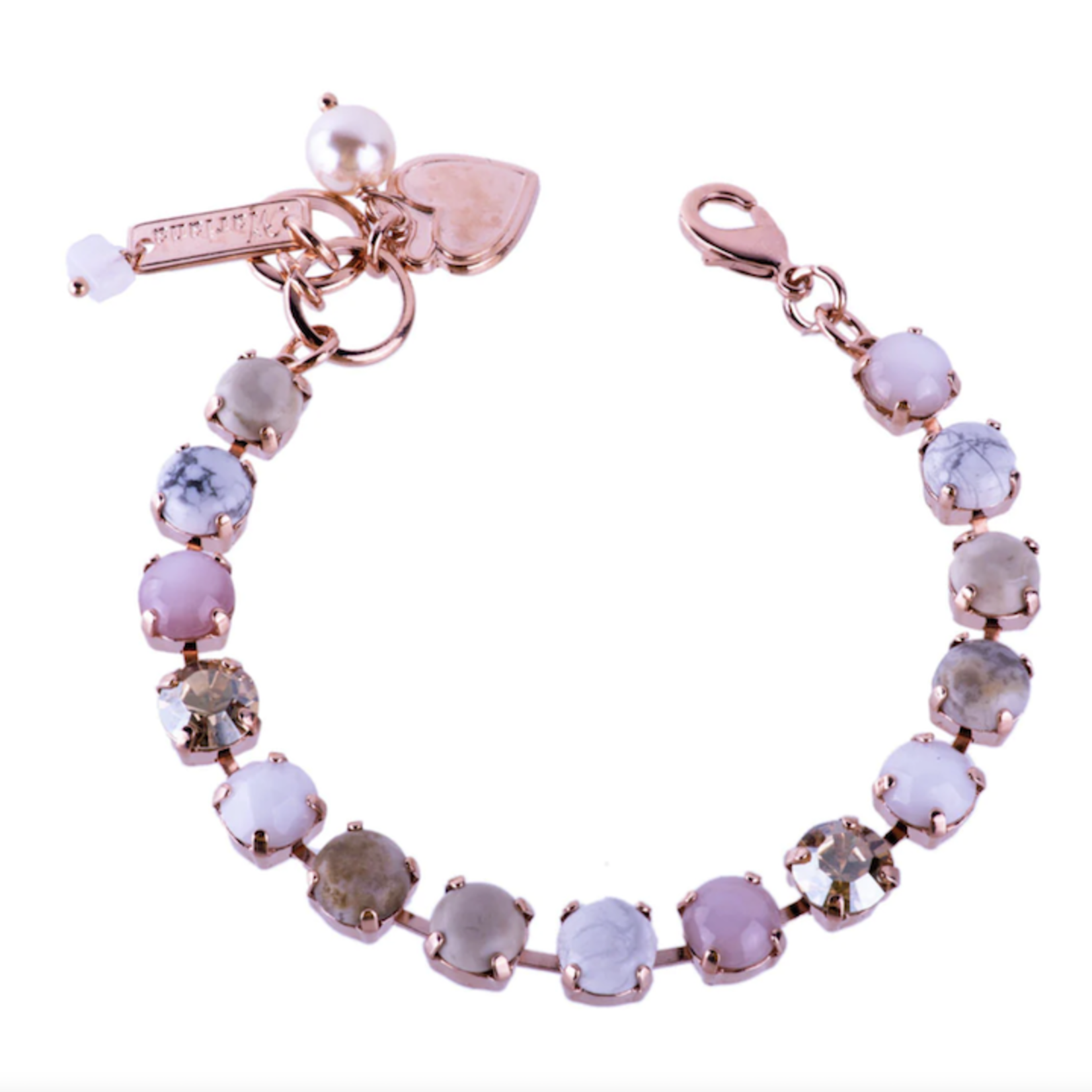 Mariana Medium Everyday Bracelet in "Sahara" Rose Gold