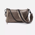 HOBO HOBO - Darcy Luxe Pewter Pebbled Leather