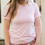 Highlands V-Neck Pocket Tee