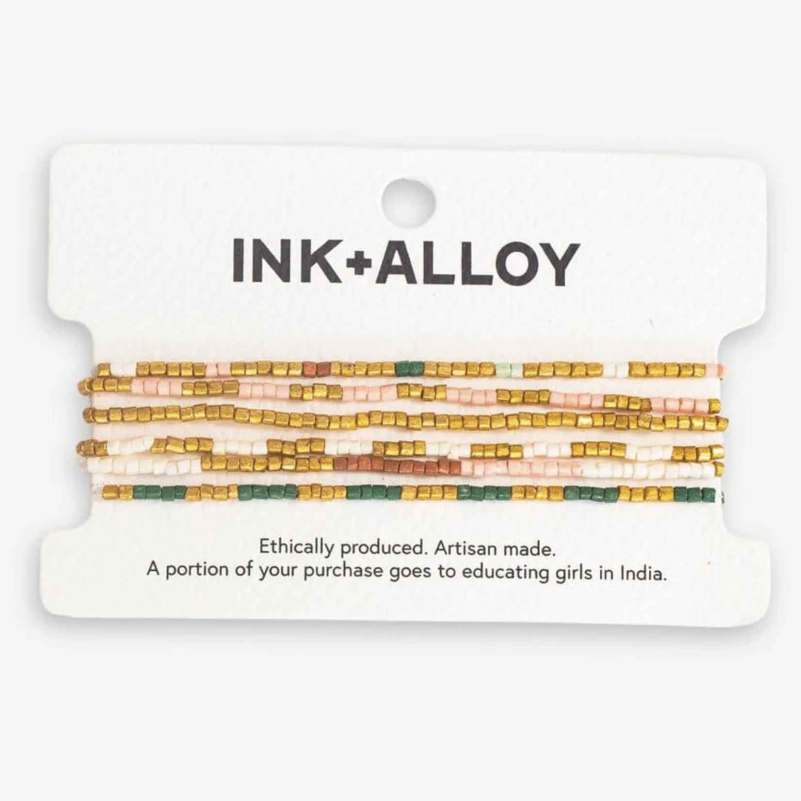 Ink + Alloy Macy Six Strand Beaded Bracelet Set