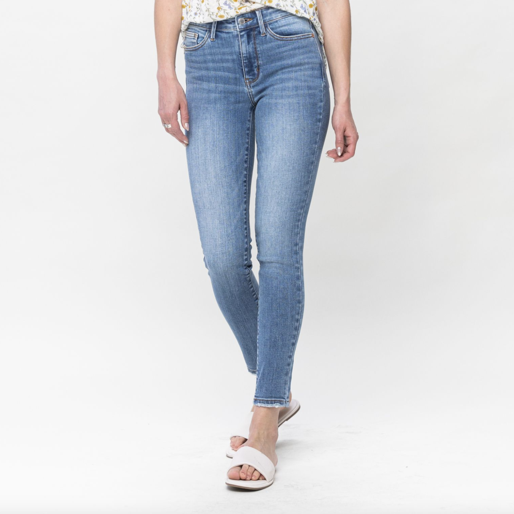 Judy Blue Mid-Rise Vintage Skinny