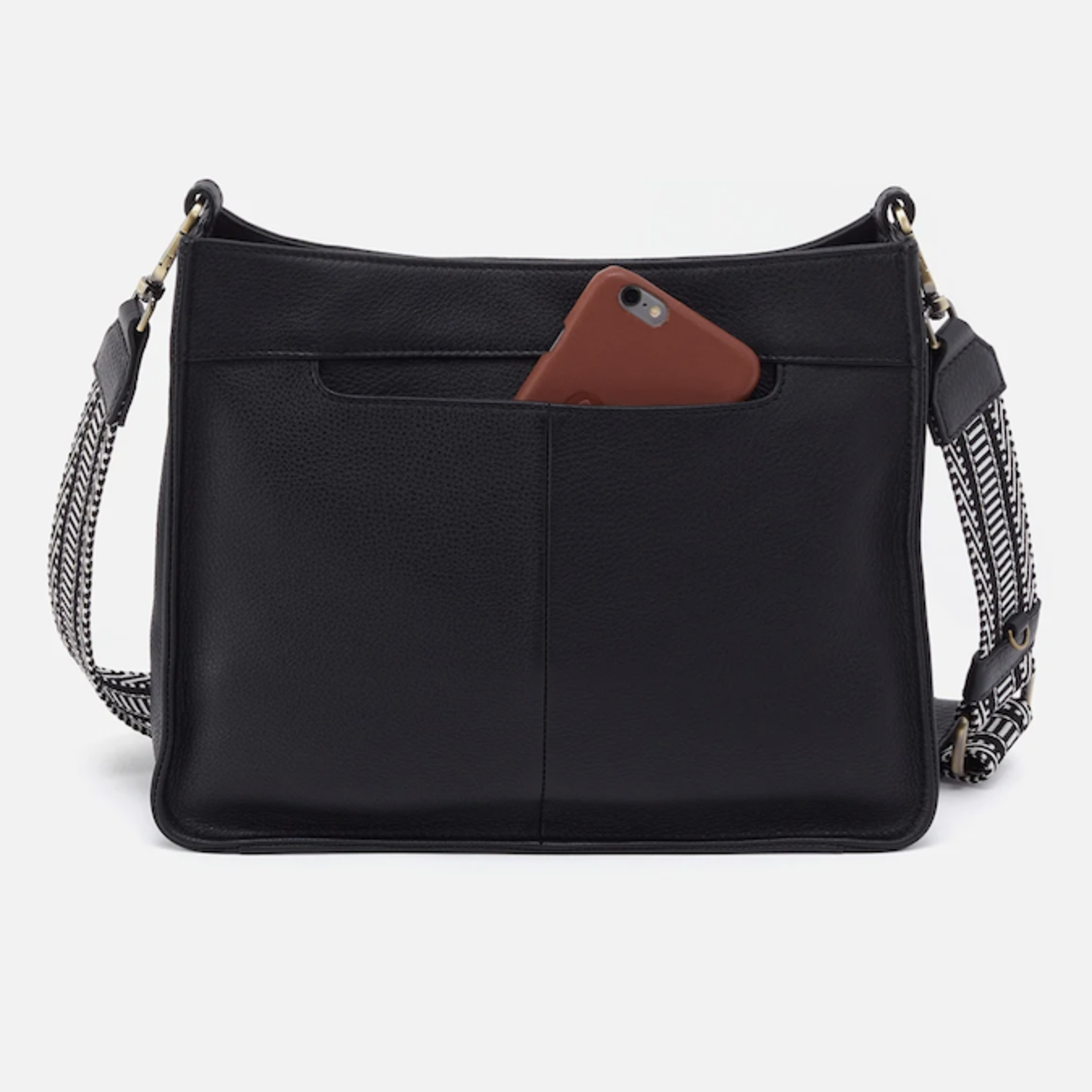 HOBO HOBO - Cass Crossbody Black Pebbled Leather