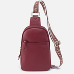 HOBO HOBO - Cass Sling Wine Pebbled Leather