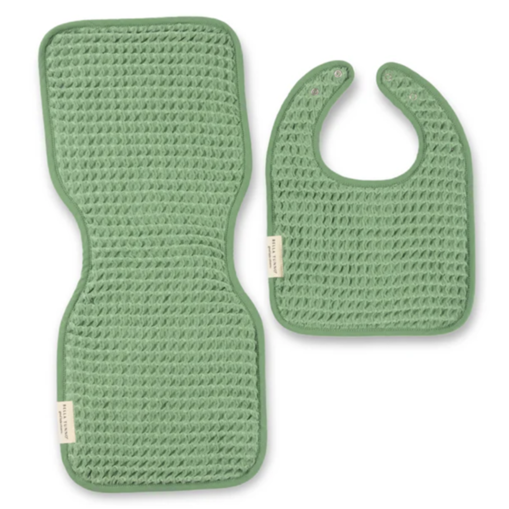 Reversible Bib & Burp Set