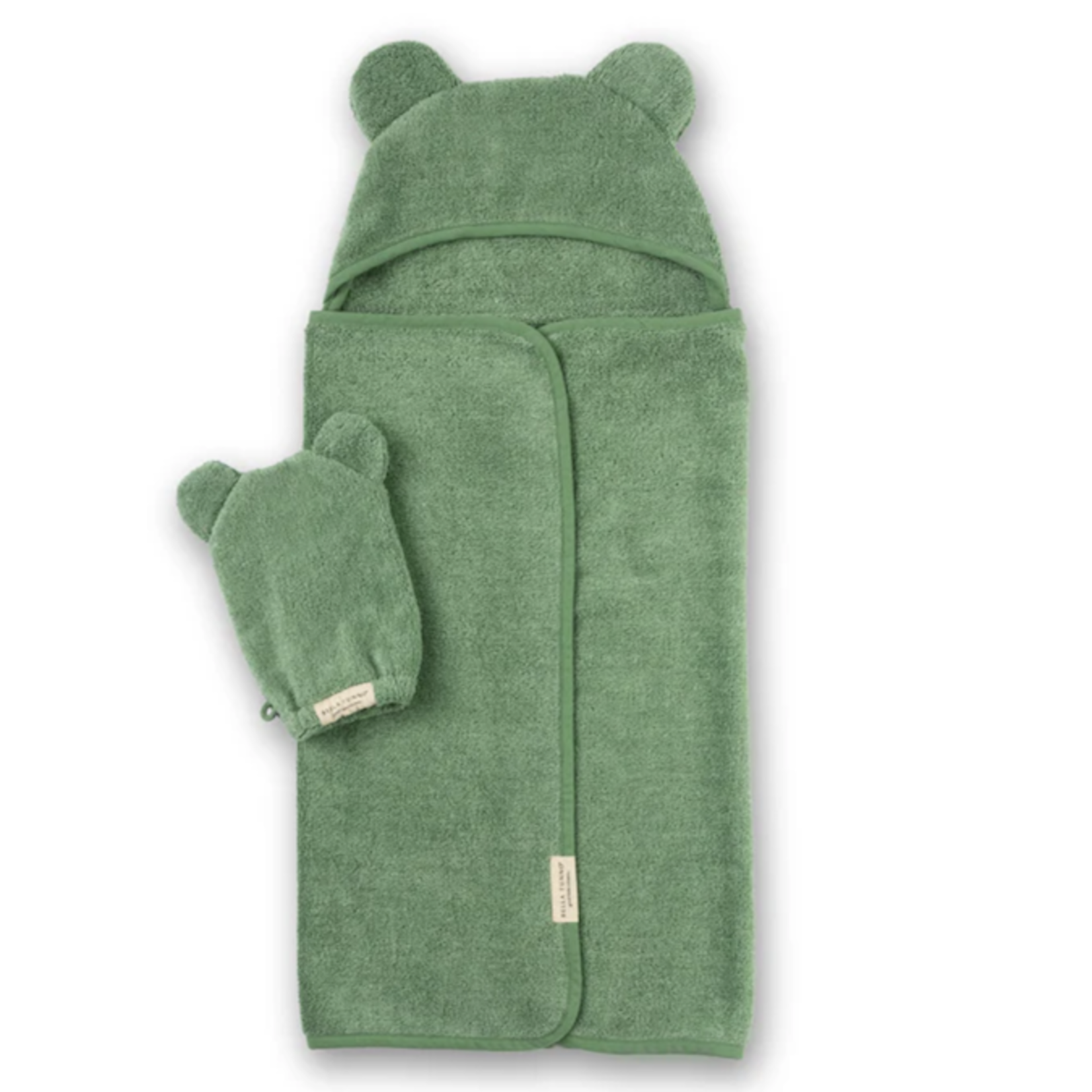 Hooded Towel & Wash Mitt Set