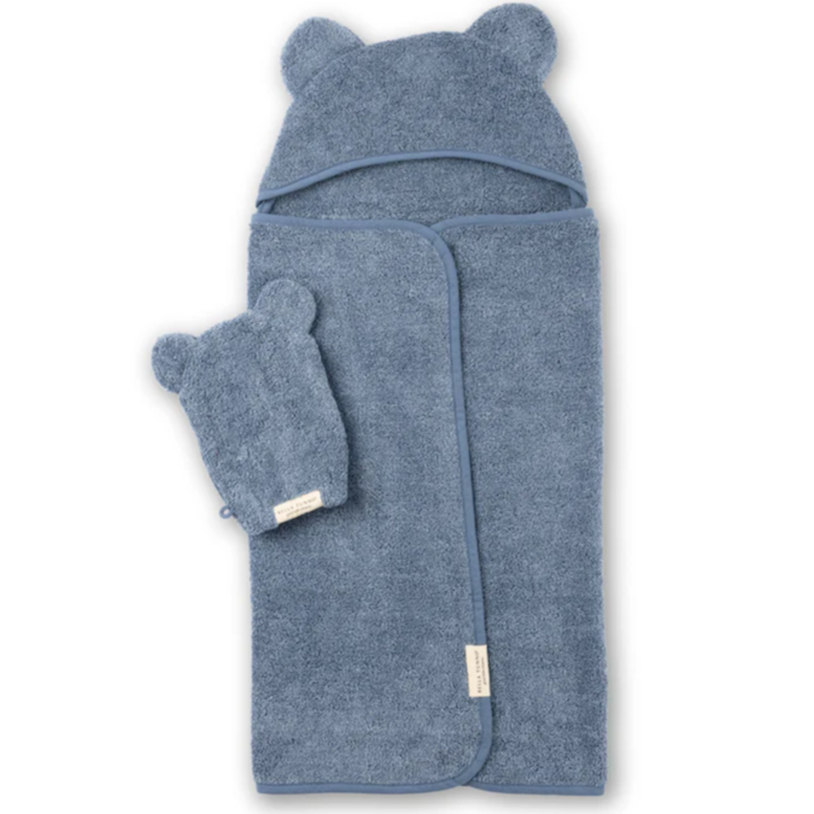 Hooded Towel & Wash Mitt Set