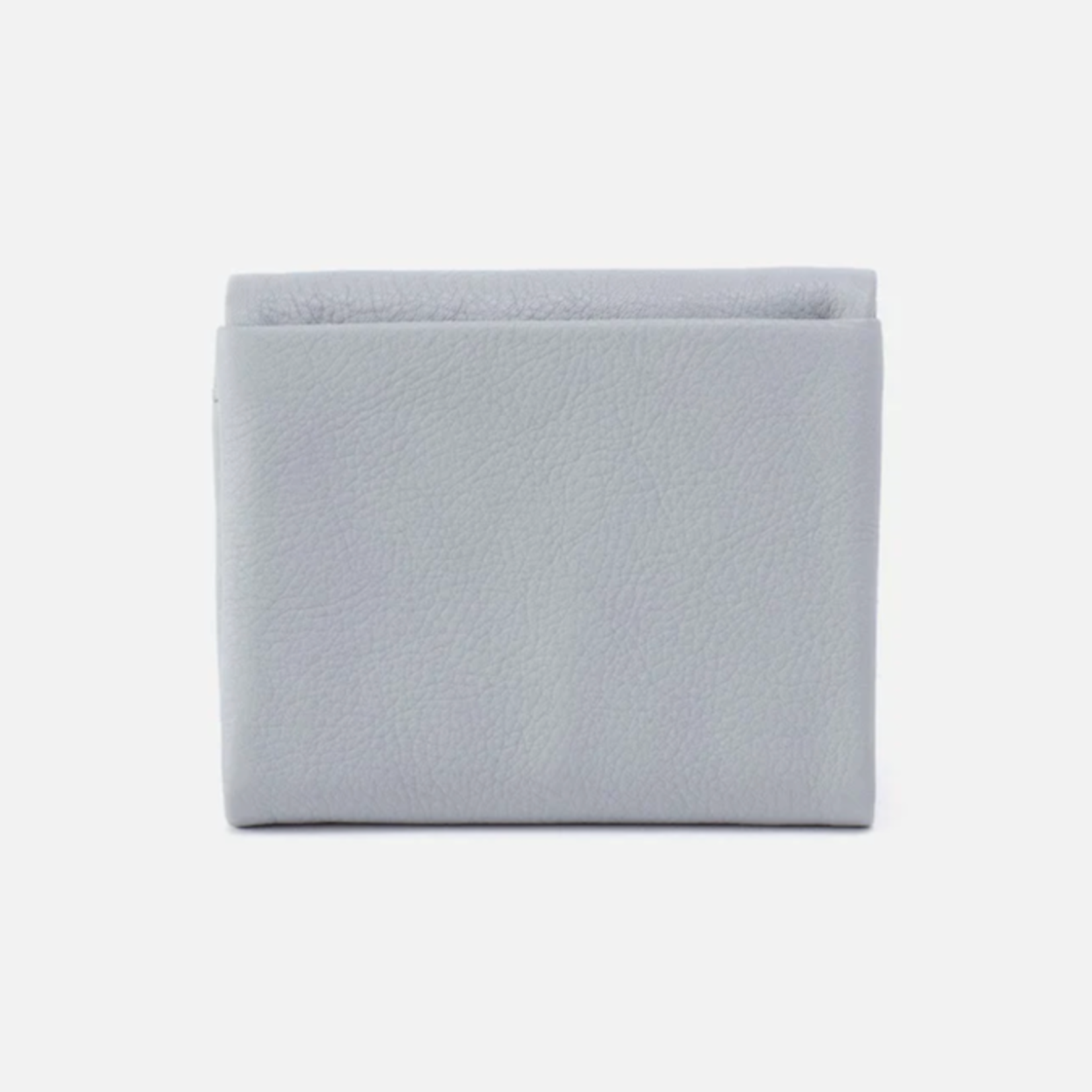 HOBO HOBO - Fern Medium Trifold Wallet Blue Pearl Pebbled Leather