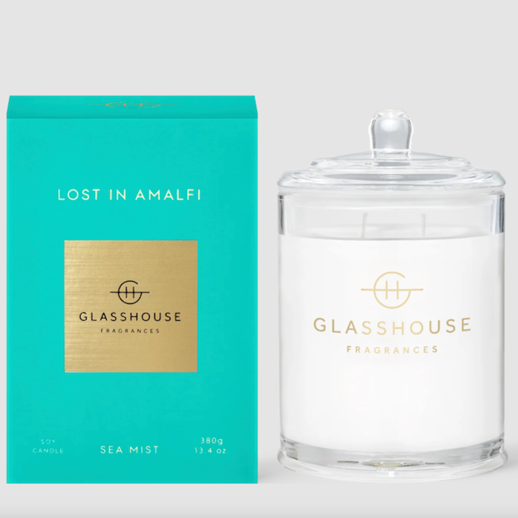 GLASSHOUSE FRAGRANCES Triple Scented Candle, 13.4 oz