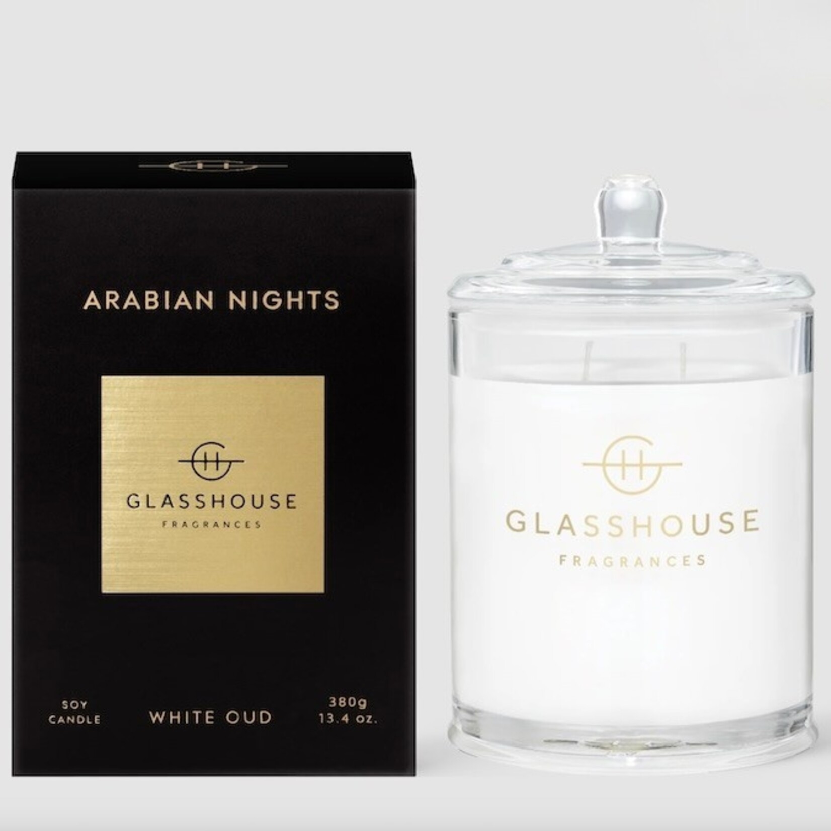 GLASSHOUSE FRAGRANCES Triple Scented Candle, 13.4 oz