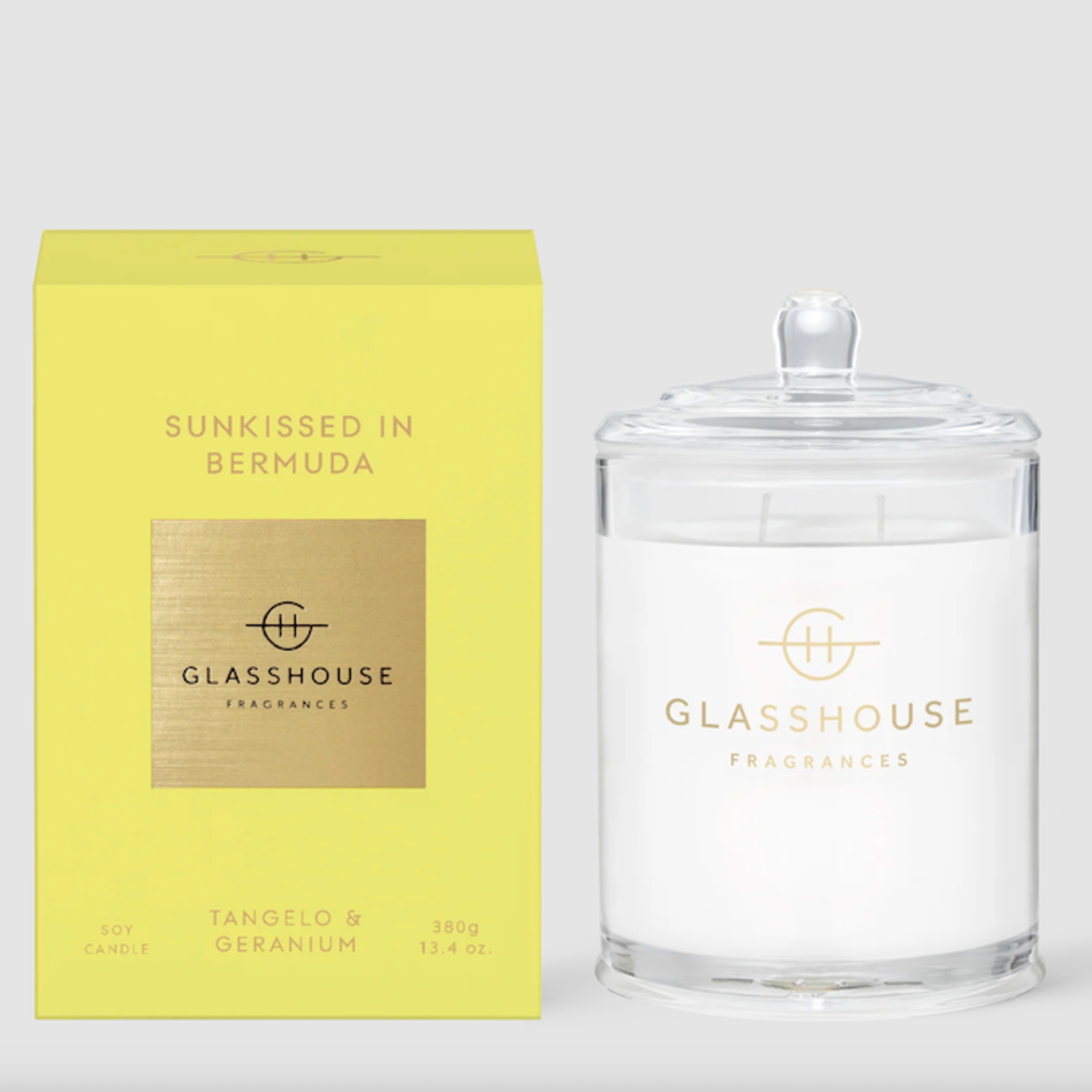 GLASSHOUSE FRAGRANCES Triple Scented Candle, 13.4 oz