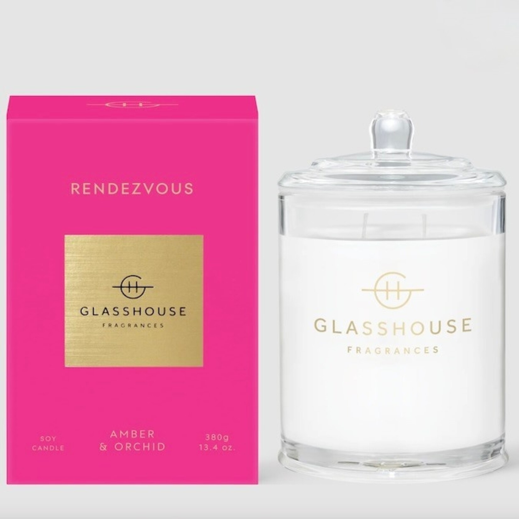 GLASSHOUSE FRAGRANCES GLASSHOUSE Triple Scented Candle, 13.4 oz