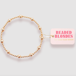 Beaded Blondes Lively Bracelet in Gold