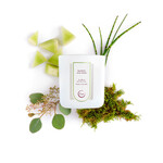 Cue White Candle, 12 oz -  Bamboo and Moss