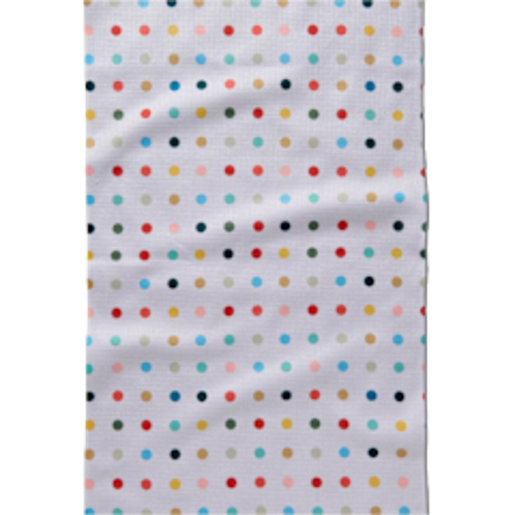 Retro Dot Kitchen Tea Towel, 18" x 30"