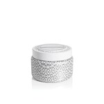 Volcano - White Printed Travel Tin Candle - 8.5 oz.