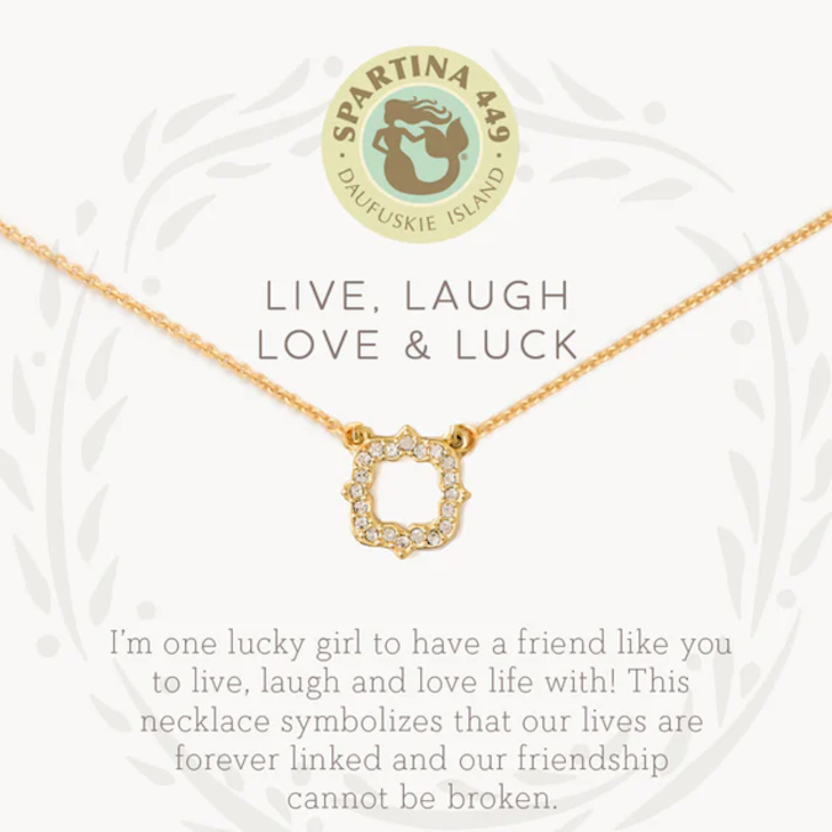 Sea La Vie Necklace Luck/Quatrefoil