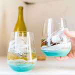 Resin Wine Glass, Set of 2