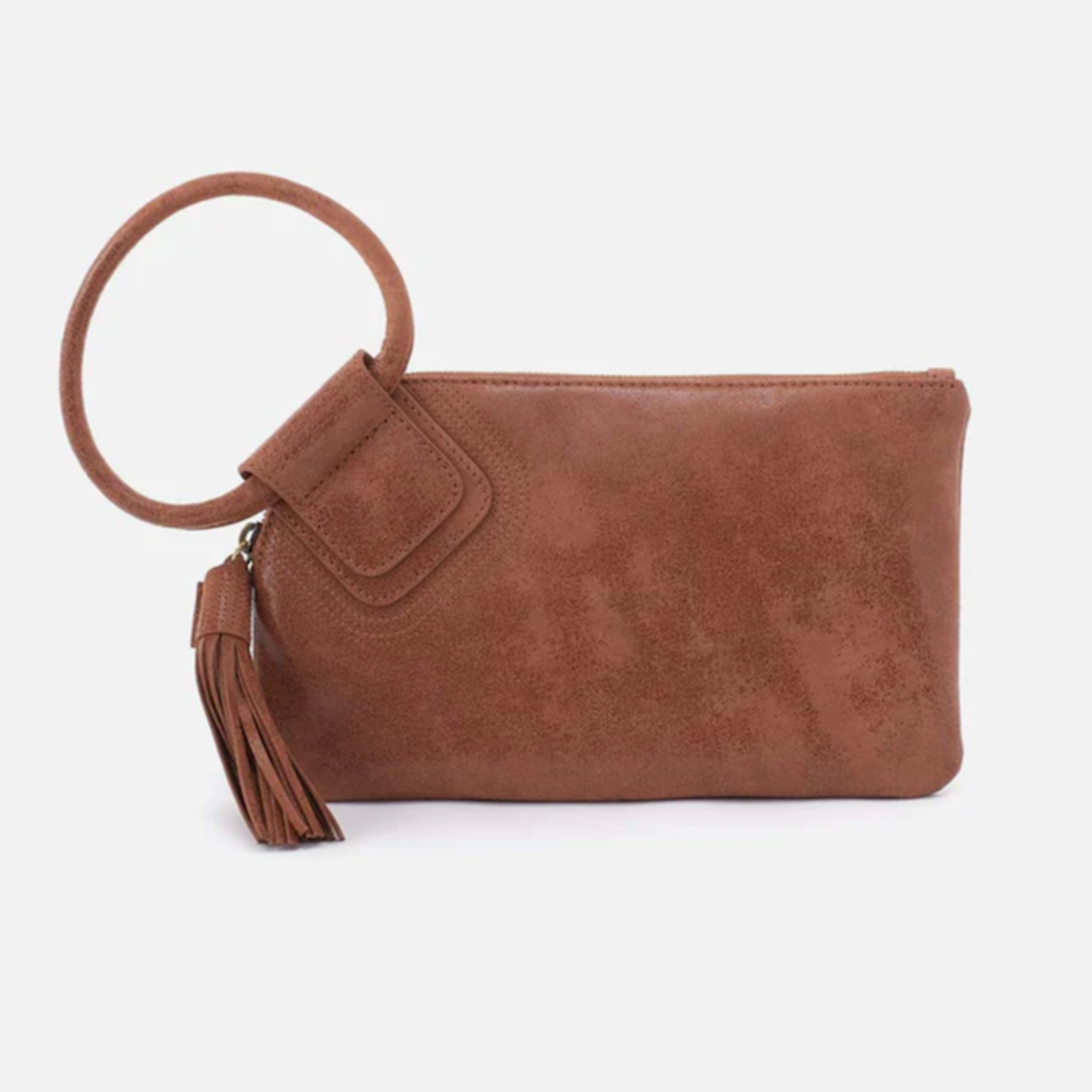 HOBO HOBO - Sable Wristlet Burnished Saddle Buffed Leather