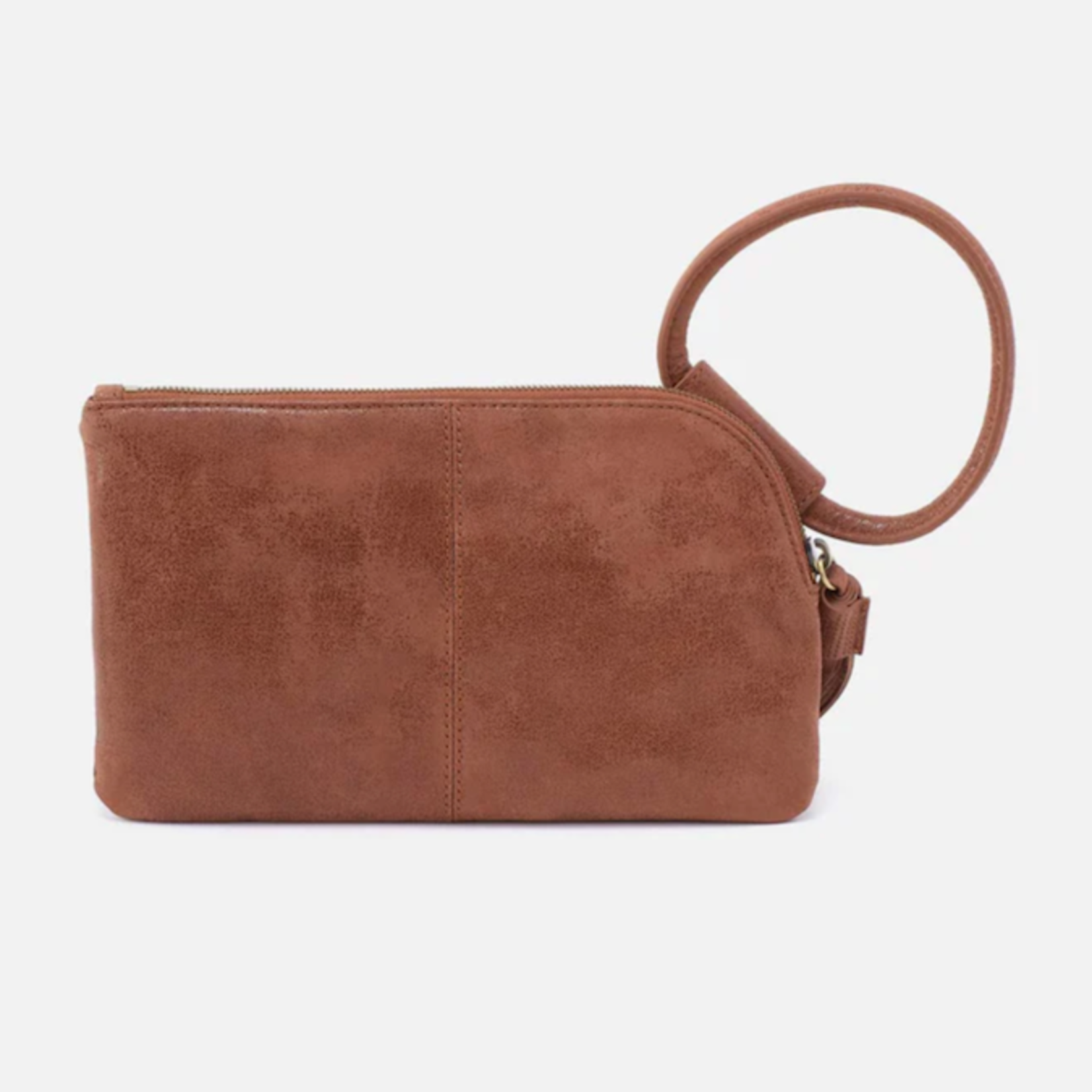 HOBO HOBO - Sable Wristlet Burnished Saddle Buffed Leather
