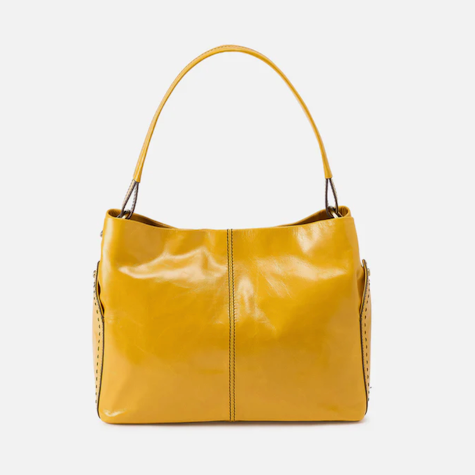 HOBO HOBO - Seneca Shoulder Bag Sun Glow Polished Leather