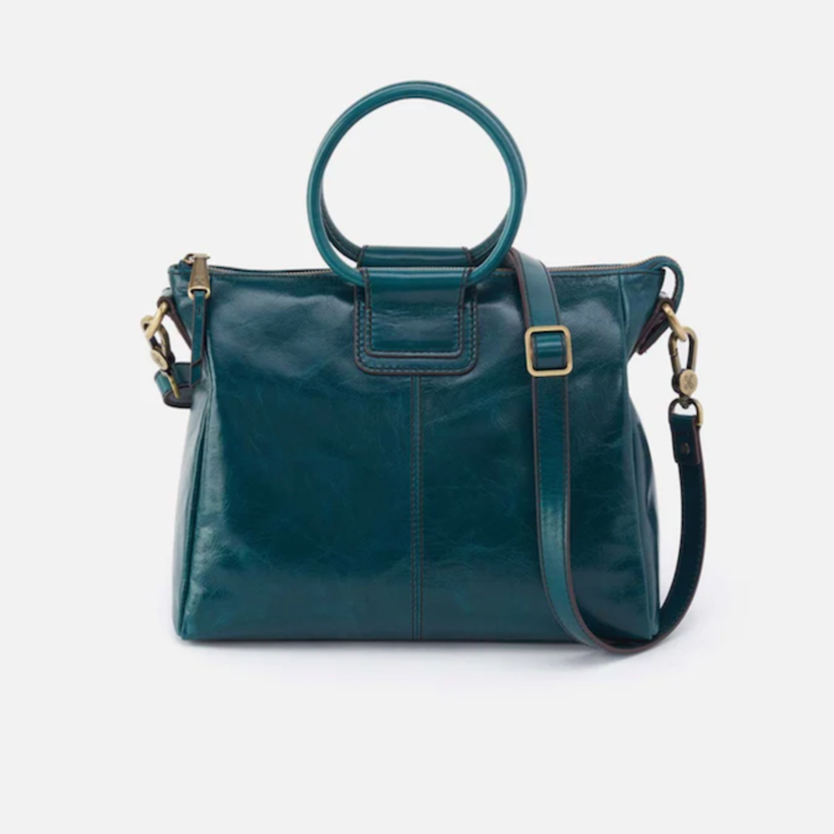 HOBO HOBO - Sheila Medium Satchel Wild Bluegrass Polished Leather