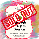 Nora Fleming Paint Your Own Mini 2:30 PM Session