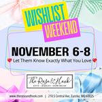 Wishlist Weekend (Nov. 6, 7, 8)