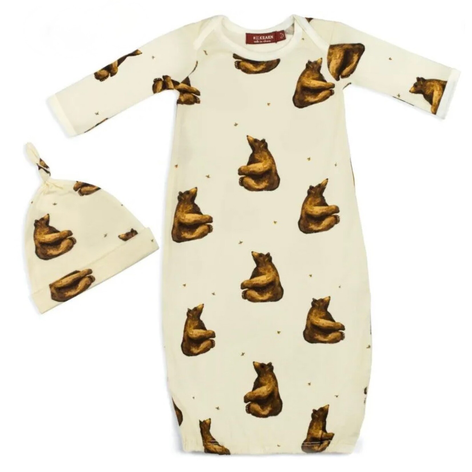 Milkbarn Gown & Hat Set