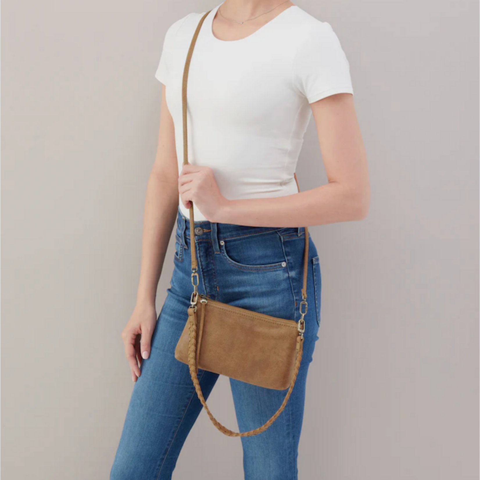 HOBO HOBO - Darcy Crossbody Whiskey Buffed Leather