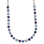 Mariana Medium Everyday Necklace in "Lavender Fields" Rhodium