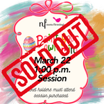 Nora Fleming Paint Your Own Mini 1:00 PM Session