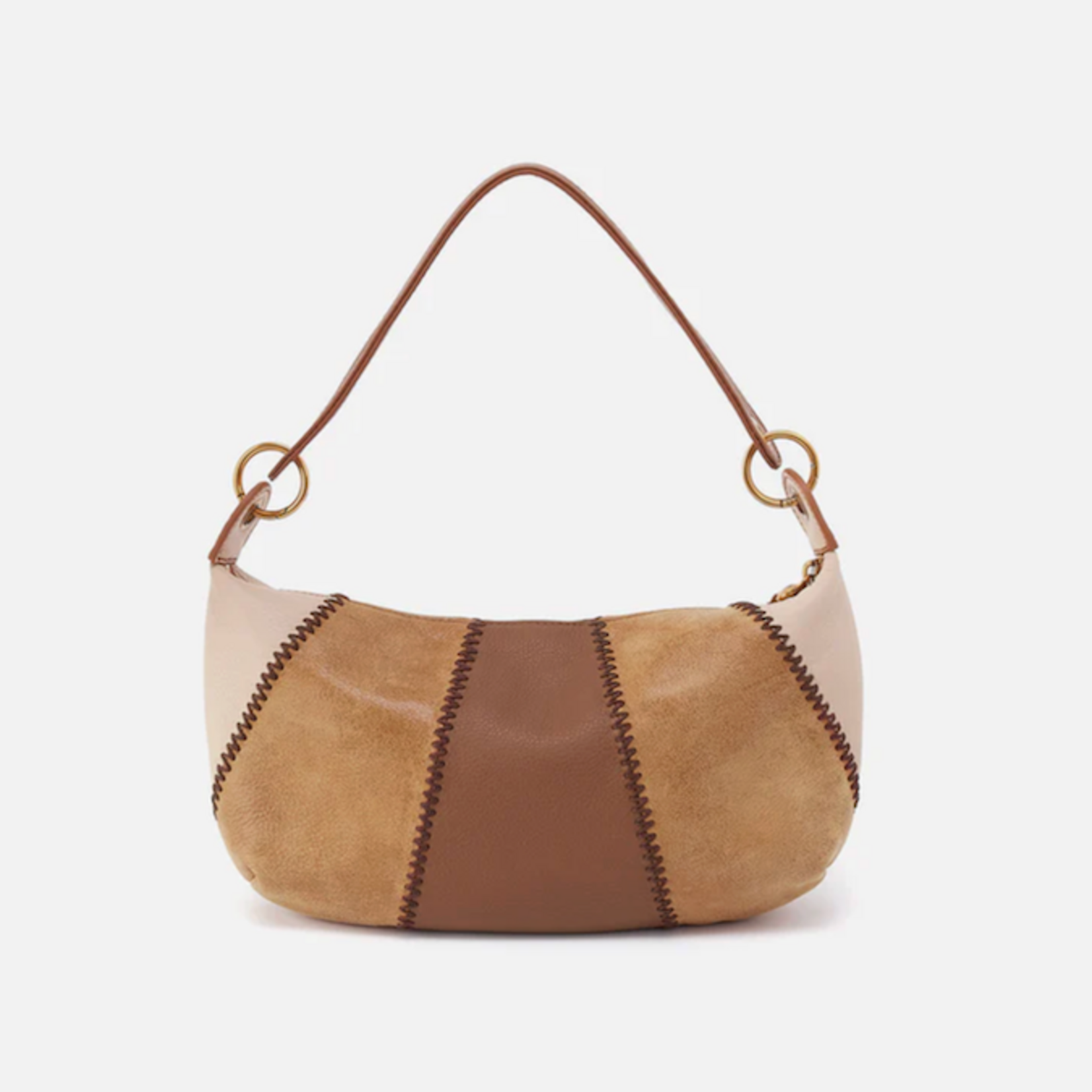 HOBO HOBO - Opal Mini Shoulder Timber Brown Pebbled Leather