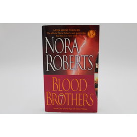 Mass Market Paperback Roberts, Nora: Blood Brothers (Sign of Seven Trilogy #1)