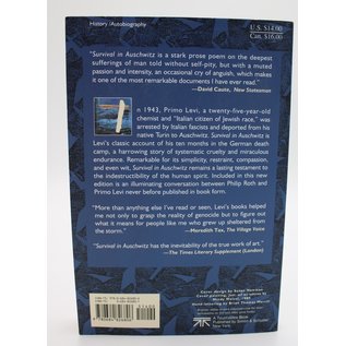Trade Paperback Levi, Primo: Survival in Auschwitz