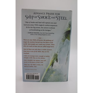 Hardcover Wexler, Django: Ship of Smoke and Steel (The Wells of Sorcery #1)
