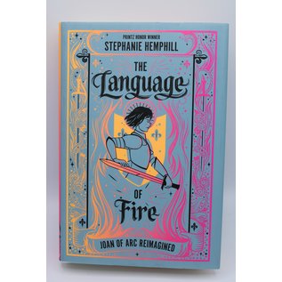 Hardcover Hemphill, Stephanie: The Language of Fire: Joan of Arc Reimagined